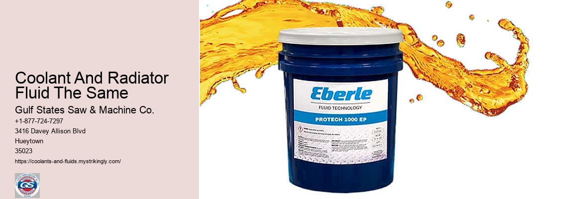 Main Fluids In Car